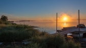 Sunrise over lake (4)